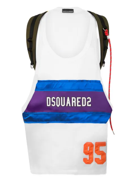DSQUARED2 Wild2 tank top White S71NL0119D20020