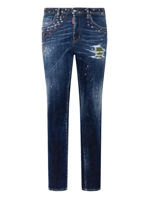 DSQUARED2 dark wash 642 jeans Blue S71LB1744S30664