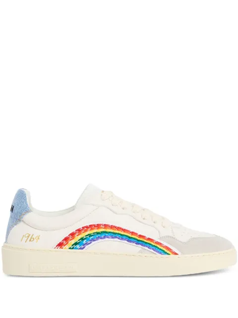 DSQUARED2 Rider rainbow sneakers Neutrals SNM047218908706