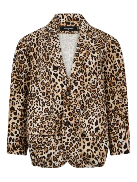 DSQUARED2 Wild2 blazer Brown S72AM1137D35489