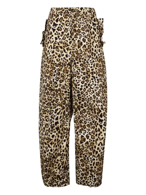 DSQUARED2 Wild2 parachute pants Neutrals S72KA1344D35489