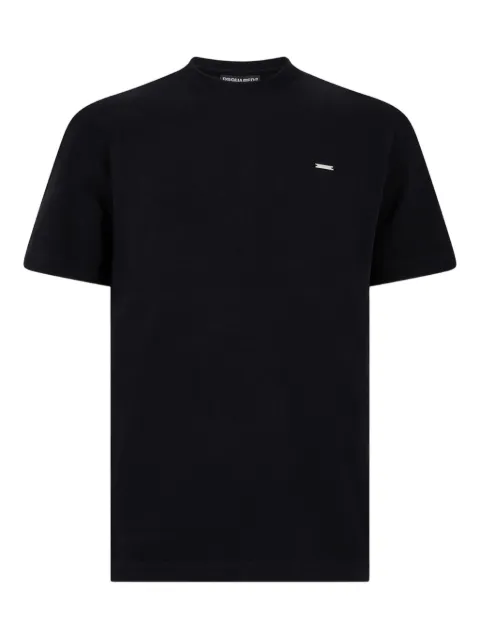 DSQUARED2 logo-plaque T-shirt Black S74GD1522D20106