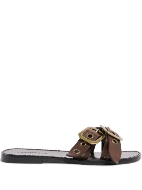 DSQUARED2 twin flat sandals Brown FSM009123808830