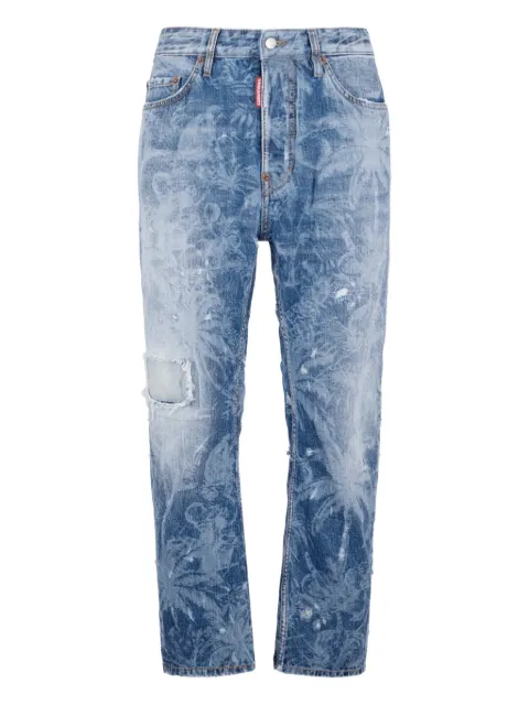 DSQUARED2 light L.A. wash bro jeans Blue S74LB1878D30011