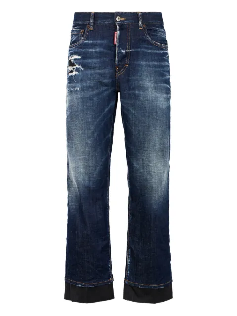 DSQUARED2 dark wash Tomboy jeans Blue S72LB0921D30010
