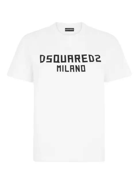 DSQUARED2 milano Just Right fit T-shirt White S75GD0523D20106
