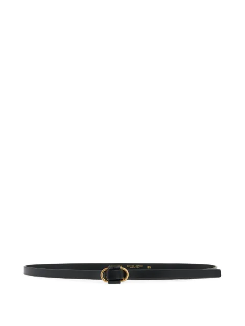 DSQUARED2 oval buckle twin belt Black BEW046701500001