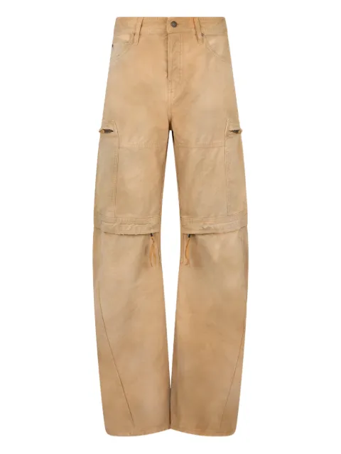 DSQUARED2 garment dyed utility distressed pants Neutrals S75KB0561D35106