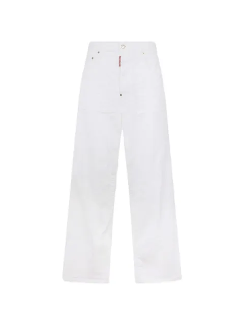 DSQUARED2 garment dyed baggy jeans White S74LB1909S39781