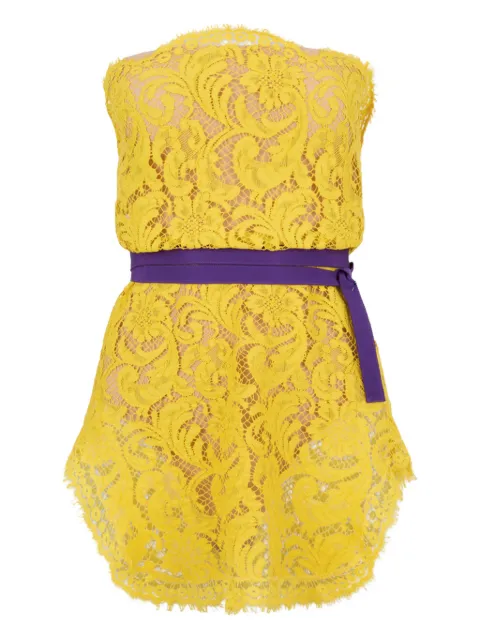 DSQUARED2 Sophie belted mini dress Yellow S75CV0991S53834