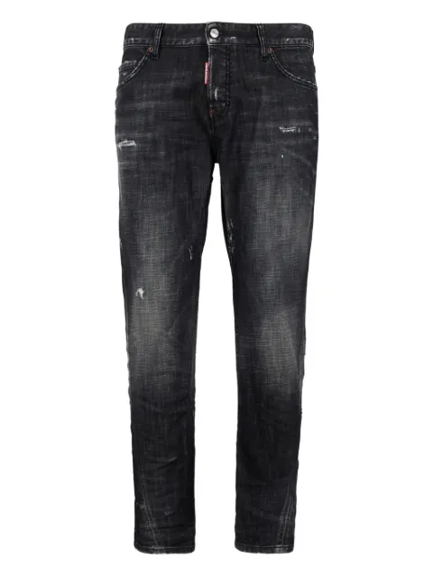 DSQUARED2 fog wash slim Twist jeans Black S74LB1912S30357