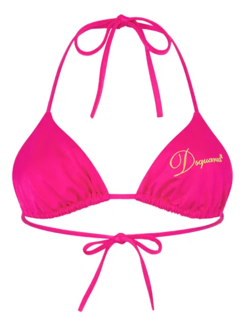 DSQUARED2 Dsquared2 signature triangle top Pink D6BX65320ISA01