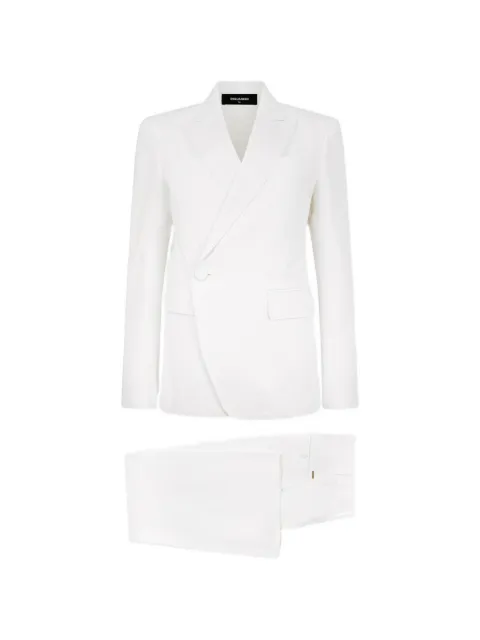 DSQUARED2 peak-lapel suit White S75FT0270S36606
