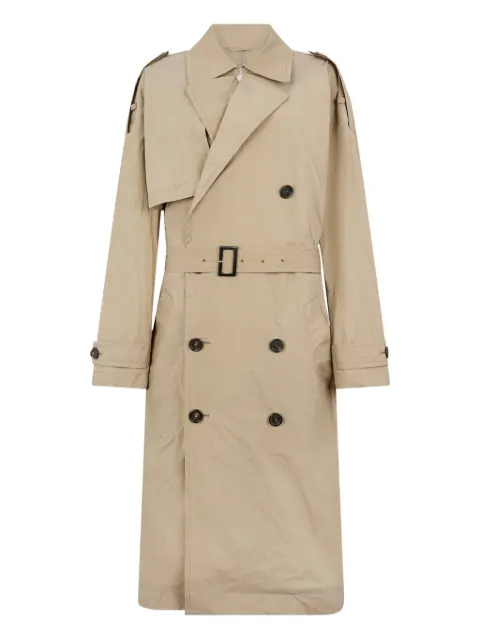 DSQUARED2 belt double-breasted trench coat Neutrals S75AH0104S52115