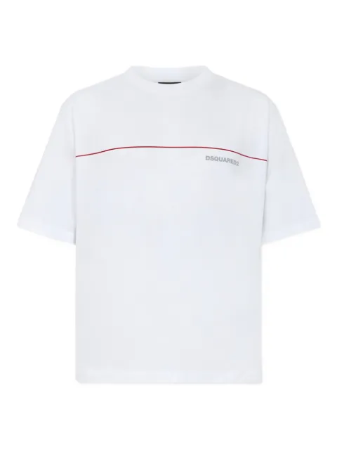 DSQUARED2 Tape T-shirt White S71GD1653D20033