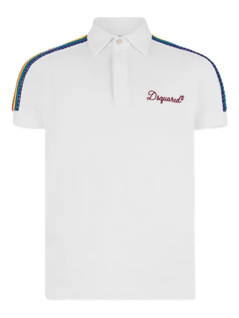 DSQUARED2 Be Proud Cool Fit polo White S74GL0101D20101