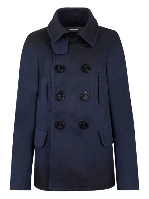 DSQUARED2 Sailor peacoat Blue S75AM1169S39021