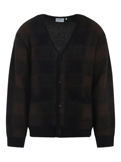 Carhartt WIP jacquard pocket cardigan Black I0359783PHXX03