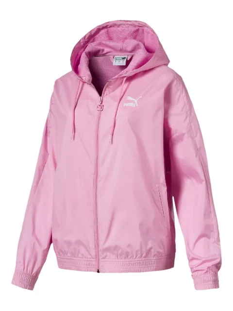 PUMA Essentials hooded windbreaker jacket Pink 57801821
