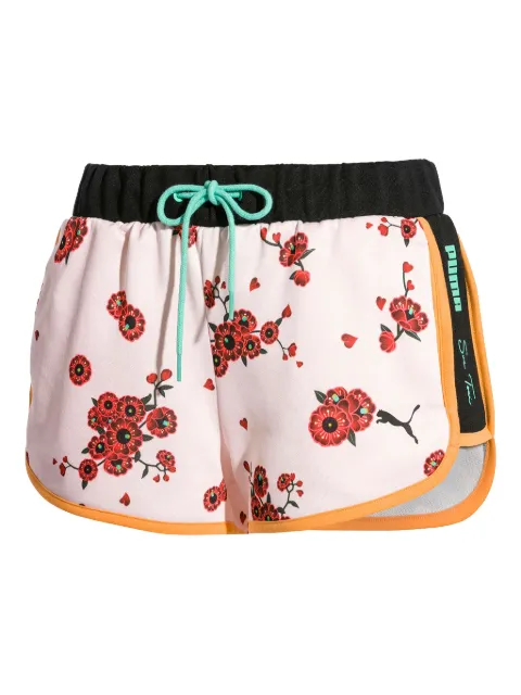 PUMA floral-pattern shorts Neutrals 57822099