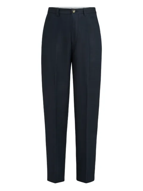 Brunello Cucinelli belt-loops tailored trousers Blue MH262H0660C2485