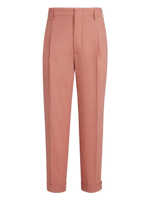 Brunello Cucinelli pleated trousers Orange MR499S2440C6883