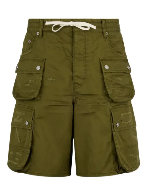 DSQUARED2 multipocket shorts Green S74MU0962S41794