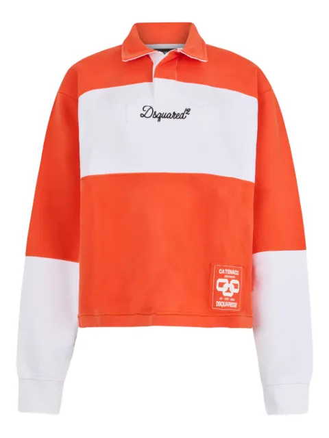 DSQUARED2 College Rugby Fit sweatshirt Orange S75GU0632D25028