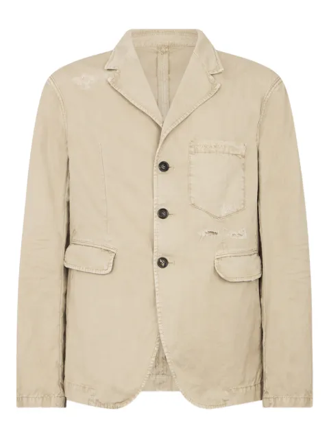 DSQUARED2 Osaka button fastening blazer Neutrals S71BN0999S78205