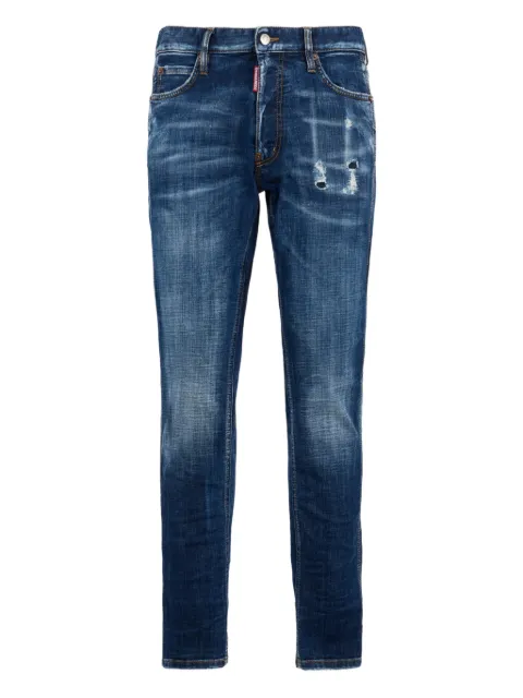 DSQUARED2 Teddy mini front jeans Blue S74LB1914S30664