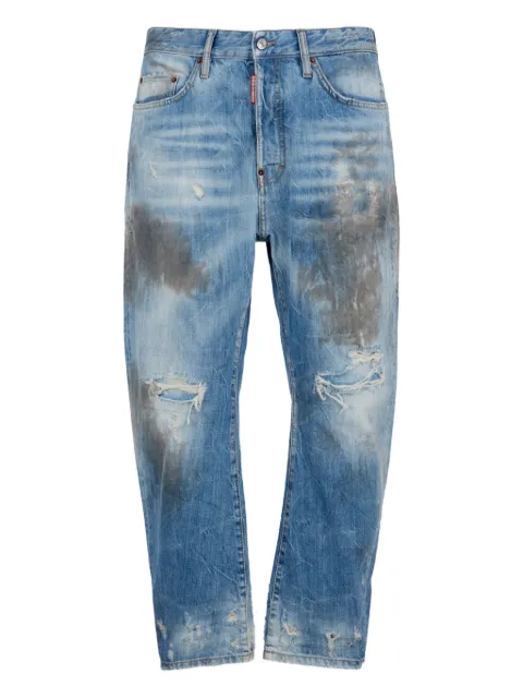 DSQUARED2 light dirty wash Bro jeans Blue S74LB1918D30011
