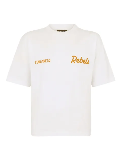 DSQUARED2 Dsquared2 rebels loose fit T-shirt White S74GD1542D20108
