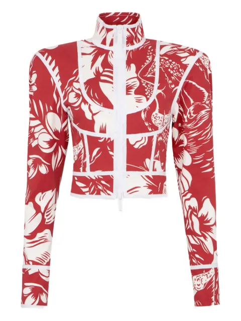 DSQUARED2 Dancing Flowers jacket Red S72AM1126D35481