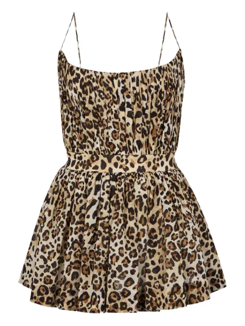 DSQUARED2 Wild2 Flirty mini dress Brown S72CV0723D35479