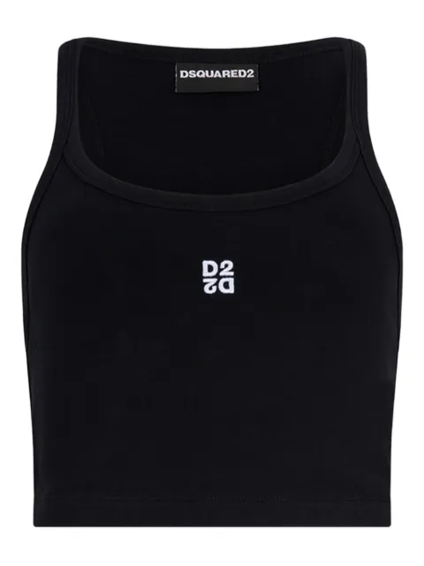 DSQUARED2 Upside Down tank top Black S75NL0053D20102
