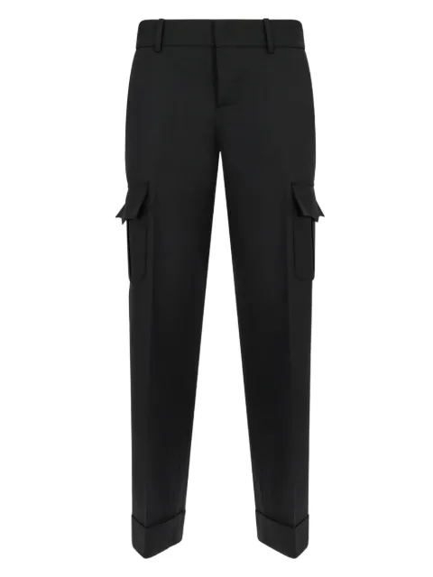 DSQUARED2 tropical wool uniform pant Black S75KB0558S40320