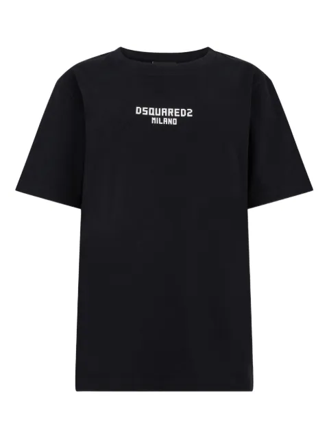 DSQUARED2 milano breezy fit T-shirt Black S75GD0524D20106
