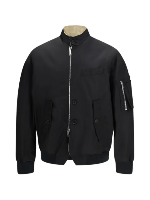 DSQUARED2 Dsquared2 Heritage hybrid bomber Black S74BN1353D35344