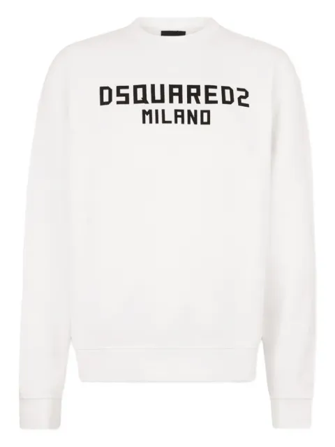 DSQUARED2 Dsquared2 Milano Cool fit crewneck White S74GU0927D25028