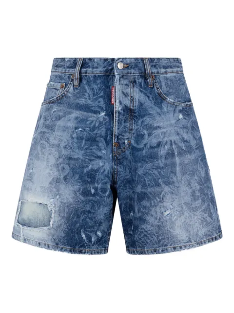 DSQUARED2 Monkey Business boxers shorts Blue S74MU0967D30011