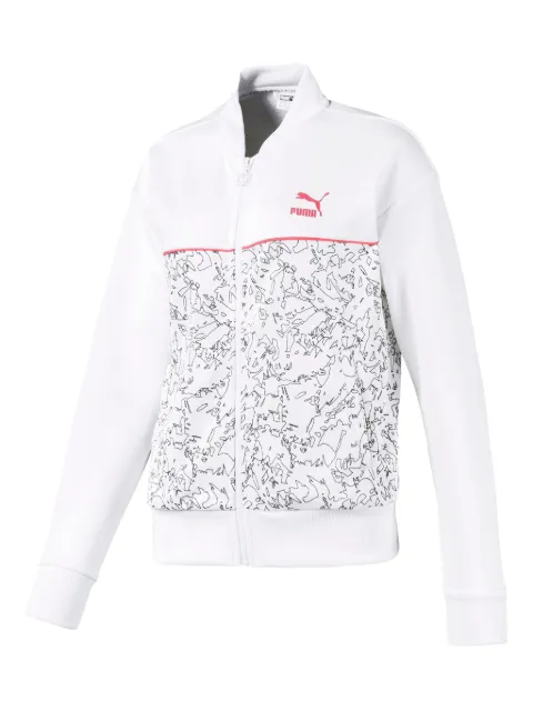 PUMA zip-up sweatshirt White 59521602