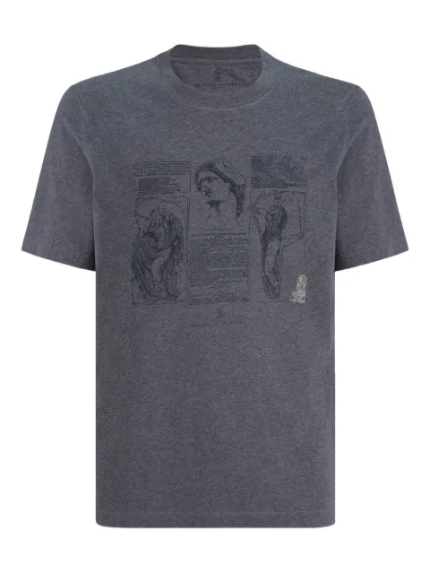Brunello Cucinelli jersey T-shirt Grey M0B138517CIF40