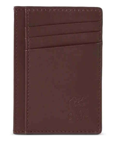 Brunello Cucinelli leather card holder Brown MWZNBU435C8763