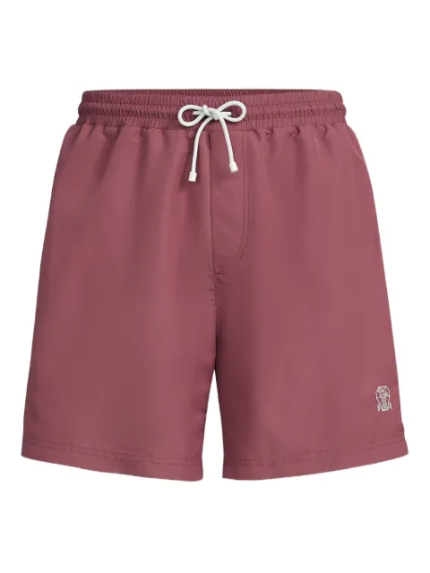Brunello Cucinelli drawstring swim shorts Red MW817043CHL52
