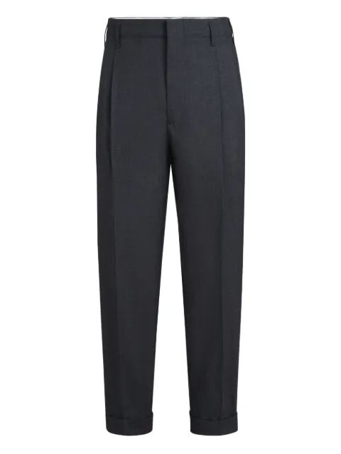 Brunello Cucinelli double-pleats trousers Grey M032PS2440C795