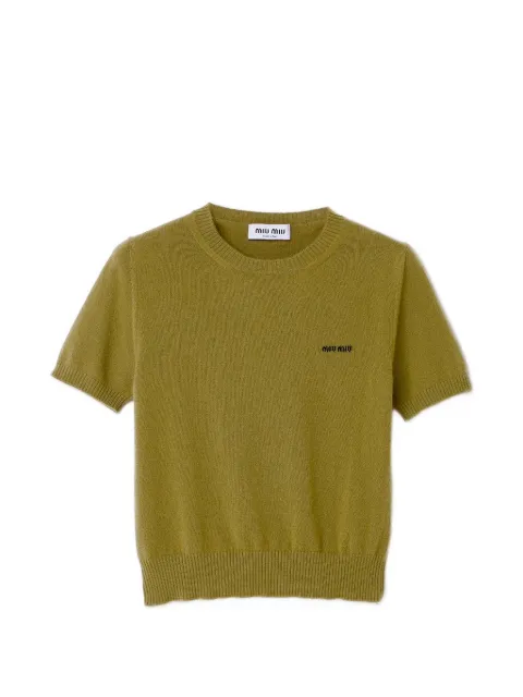 Miu Miu cashmere sweater Green MML03BSOOO13S1