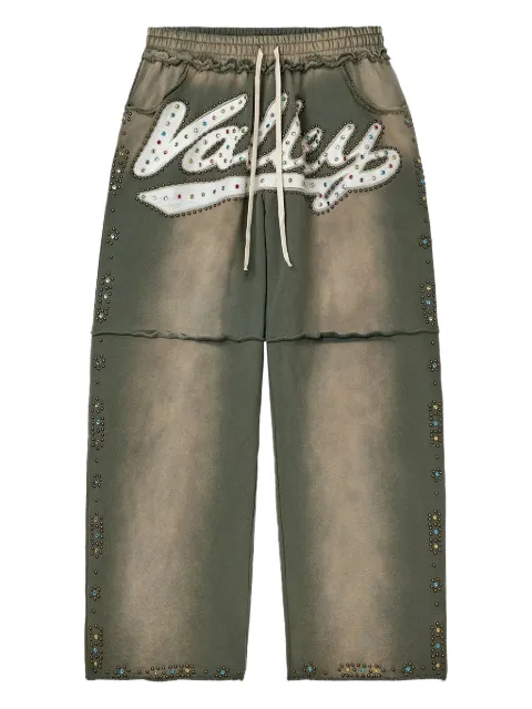 Vale Skittle track pants Green VALE09014SSFGN