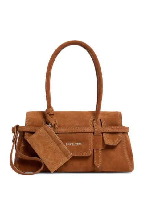 DSQUARED2 Twin tote bag Brown SDW008301503520