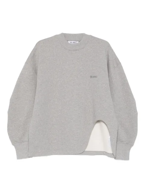 The Attico logo-detail sweatshirt Grey 260WCF00024JJF003AA