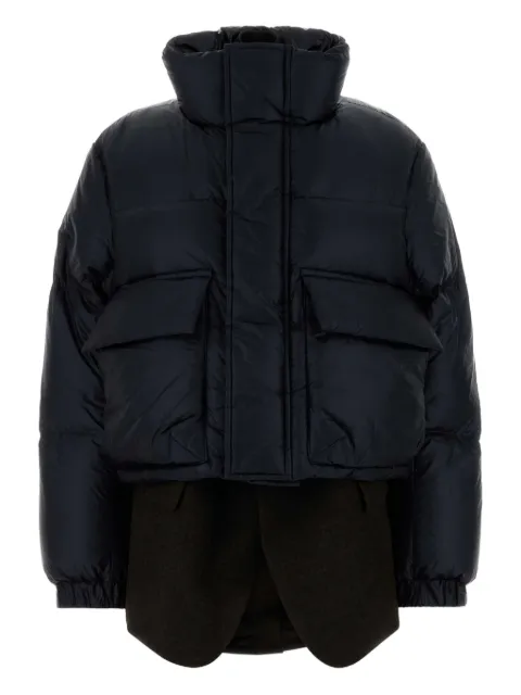 sacai nylon down jacket Black 2508242